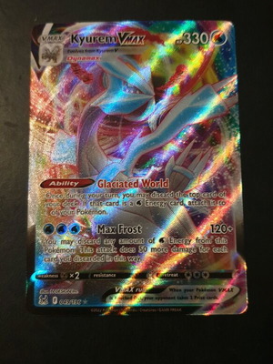 Kyurem Vmax Lost Origin Pokemon card like new