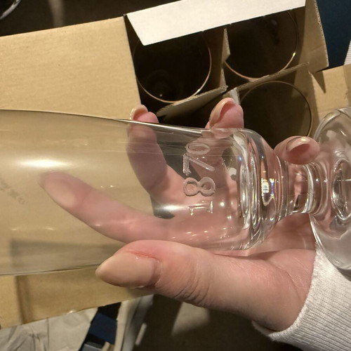 Amstel glasses set of 6 like new