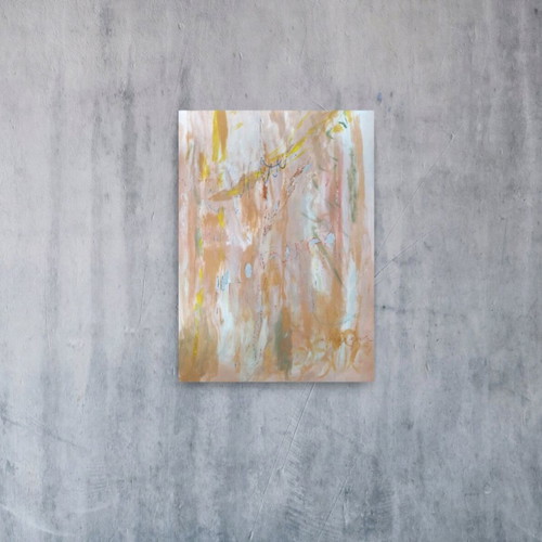 You Are Free II Abstract Large Painting New, Ready to Hang
