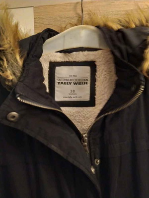 Tally Weijl - Γυναικείο μπουφάν με κουκούλα, μέγεθος 38