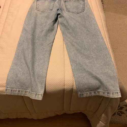 Mango blue jeans no34 capri like new