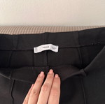 Black flared pants Mango size M like new