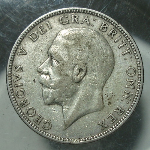 Set of 2 x 1 Florin 1920 and 1 Florin 1936 George V used