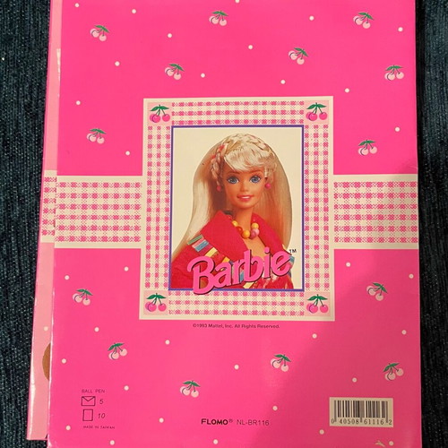 Barbie vintage stationery sets 1993 and 1995 Mattel collectible