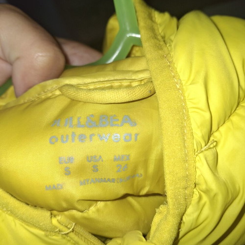 Spring jacket, yellow, size S