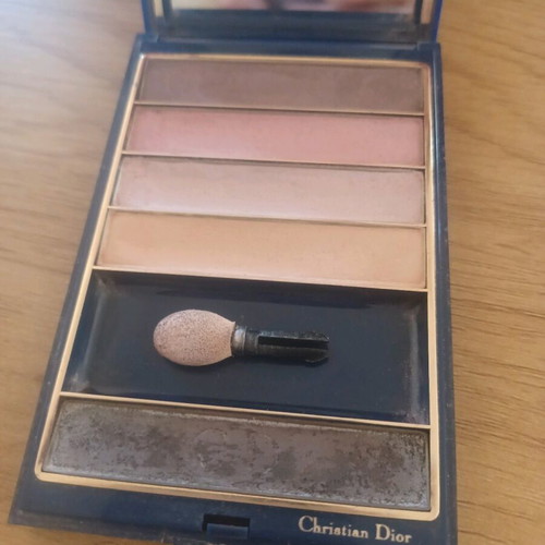 Christian Dior authentic eyeshadows used, lightly worn