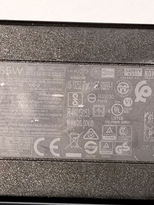 HP Τροφοδοτικό λάπτοπ TPN-DA17 L25298-003 65W 19.5V 3.33A σαν καινούργιο