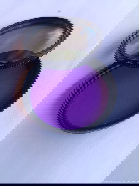 Δύο Φίλτρα φακού 52mm  CPL + FLD