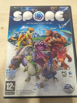 Spore PC game used with box, manual and code