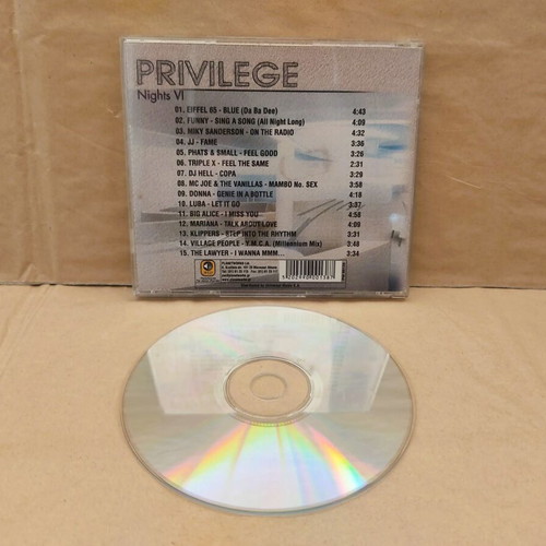 Privilege Nights VI 1999 CD like new, electronic music