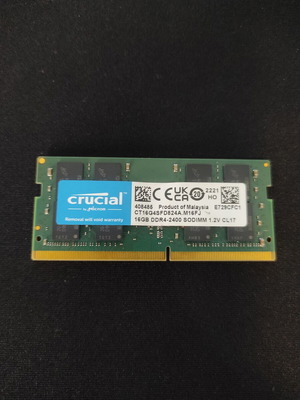 Crucial 16GB DDR4-2400 SODIMM RAM new