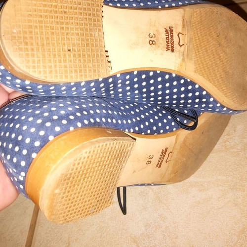 Tsitsivas ballerinas used, size 38, black and blue