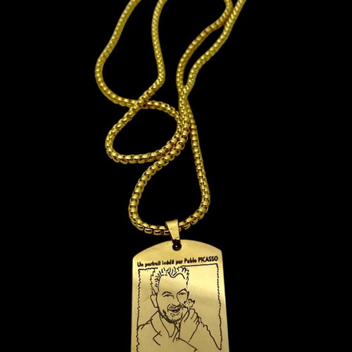 Beloyannis gold-plated medal new