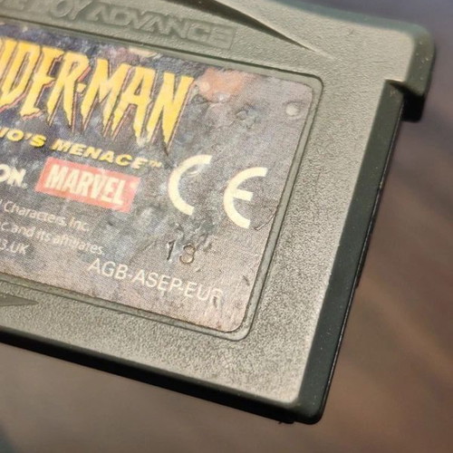 Spiderman Mysterio's Menace Game Boy Advance used, boxed with manual