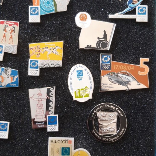 Olympic pins Athens 2004 collection like new