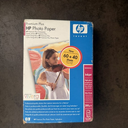 HP Photo Paper 100 sheets 10x15 cm