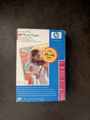 HP Photo Paper 100 sheets 10x15 cm