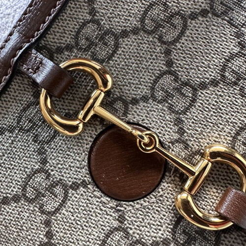 Gucci Horsebit 1955 Mini Bag used, full set with box and dustbag