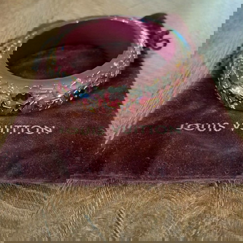 Louis Vuitton Inclusion Bangle βραχιόλι καινούργιο μπορντό με πουγγί