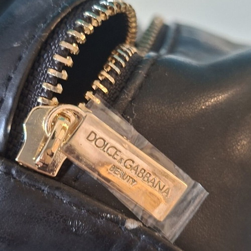 Dolce & Gabbana black toiletry bag