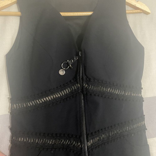 Tassos Mitropoulos Black One-Piece Jumpsuit like new, size small