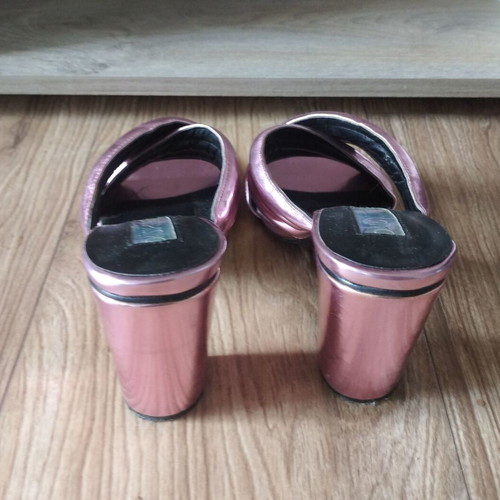 Daisy Street women's sandals size 36 like new, pink silver