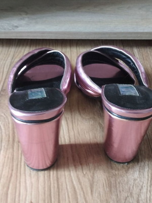Daisy Street women's sandals size 36 like new, pink silver