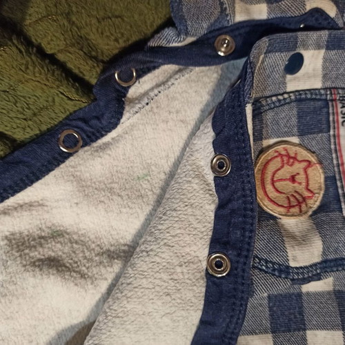 Marasil baby boy romper 3 months used with gift shorts 6 months