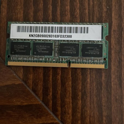 Elpida 4GB RAM used, functional