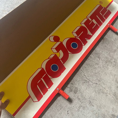 Majorette large plastic stand sign like new