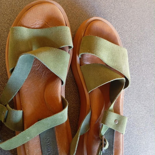 El Greco leather sandals used, size 39