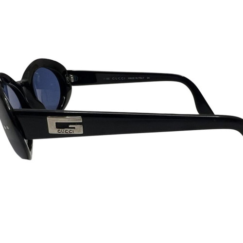 Gucci Cat Eye Sunglasses used, black and blue