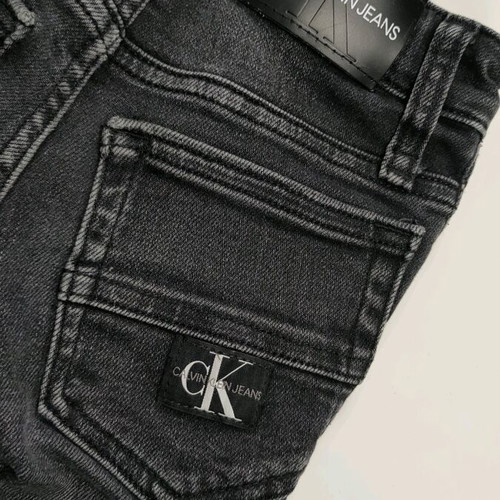 Calvin Klein jeans for boys age 6, size 116, like new, black and grey