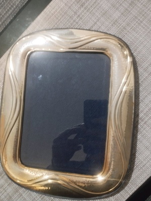 Silver large frame like new
