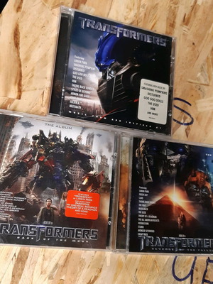 Transformers trilogy OST CDs used, pack of 50