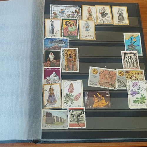 Stamp album leather, like new
