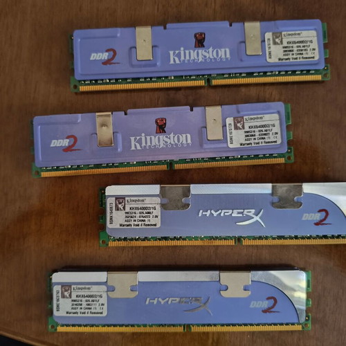 Kingston HyperX DDR2 4GB (1x4) KHX6400D2/1G used RAM