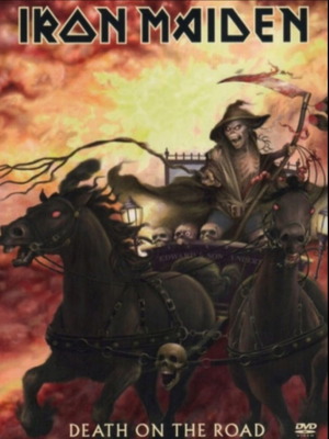 Iron Maiden Death On The Road комплект от 3 DVD като нов, метъл