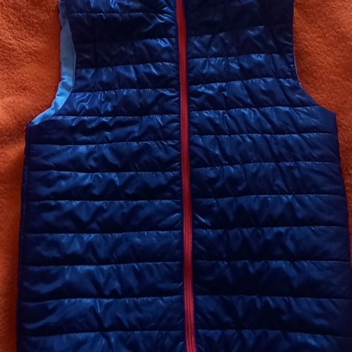 Blue vest like new, size 170 cm for 14 years old