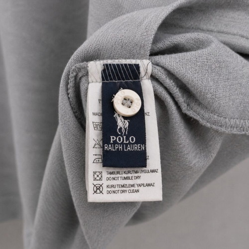 Polo Ralph Lauren Big Pony men's polo shirt grey XXL like new