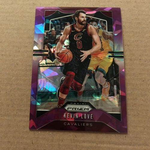 Kevin Love 2019-20 Panini Prizm Purple Ice card like new