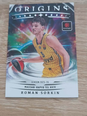 Roman Sorkin Maccabi 2025-26 Panini Euroleague Origins card
