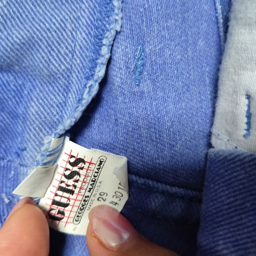 Guess denim shorts like new, size S 36 8, blue