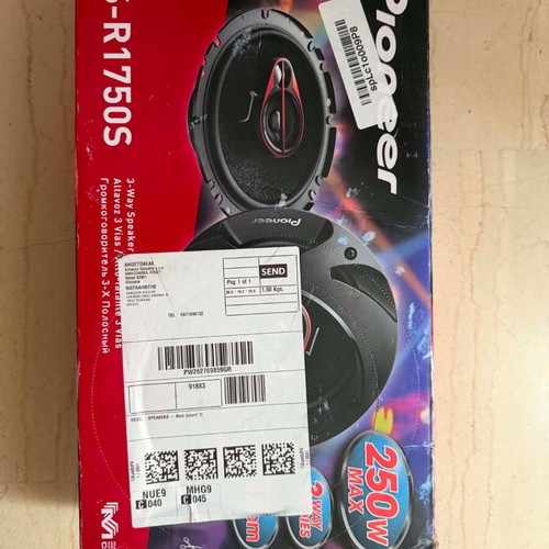Pioneer TSR1750S car speaker set 6.75"