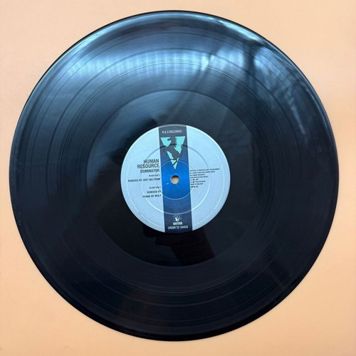 Human Resource Dominator vinyl used, rave techno 1991