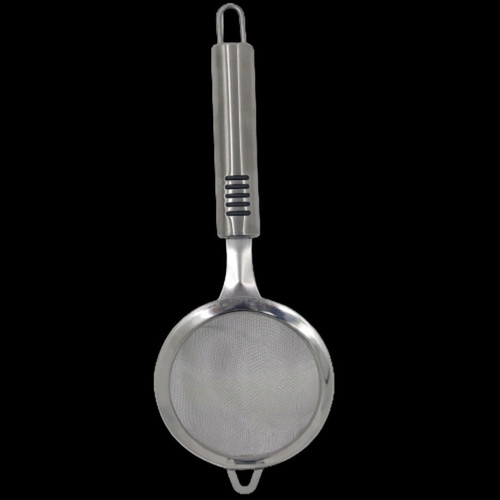 Tea strainer new, metal, 9cm diameter