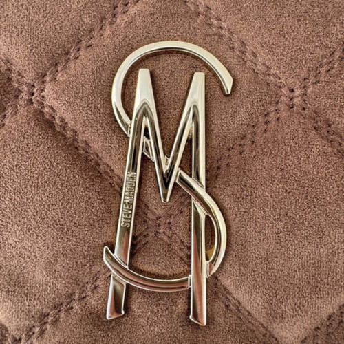 Steve Madden crossbody bag like new, tan quilted