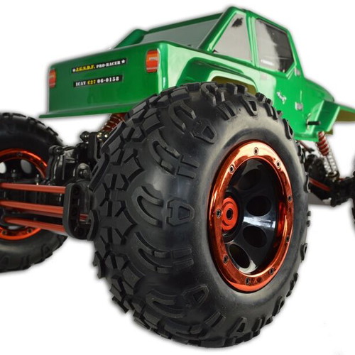 RC HSP 1:8 Crawler new, 4x4, dual 540 brushed motors