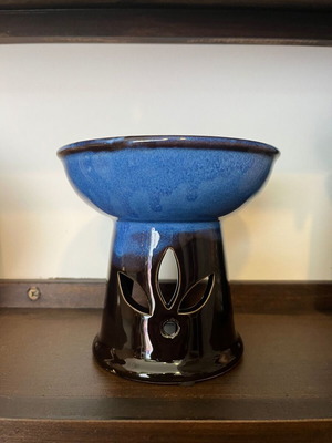 Ceramic aroma diffuser for scented oil and wax melts, new