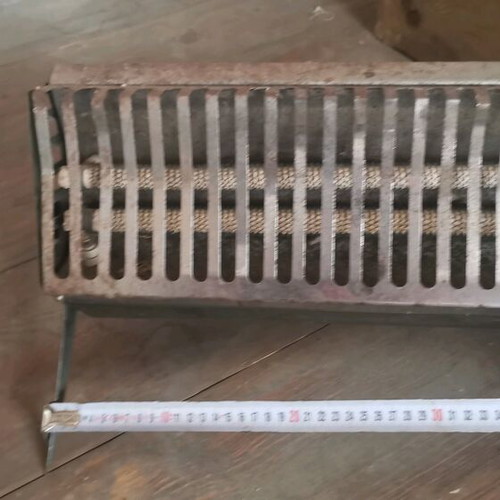 Vintage electric heater restored